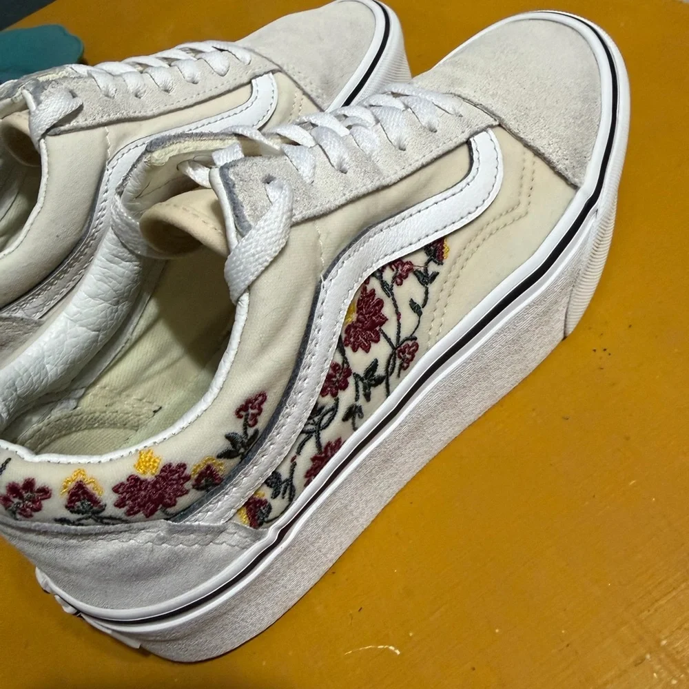 Vans Old Skool Platform Floral - Picture 2 of 3